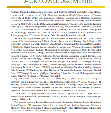 NCERT CLASS-6 to12 BIOLOGY pdf