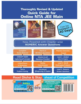 New Pattern NTA JEE Main Quick Guide in Physics with Numeric Answer Questions 3rd Edition Books PDF