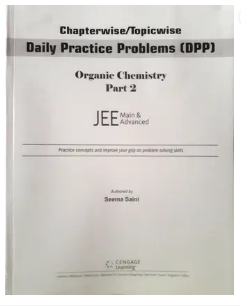 Organic Chemistry Part 2 for Joint Entrance Examination JEE Advanced Book PDF
