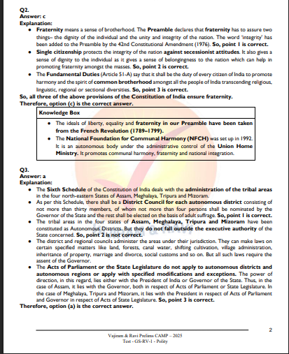 Polity_Revision_Test_Final Question Exp pdf