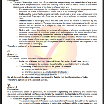 Polity_Revision_Test_Final Question Exp pdf