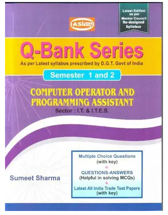 Qbank Series Semester 1 & 2 Computer Operator & Programming Assistant Book PDF