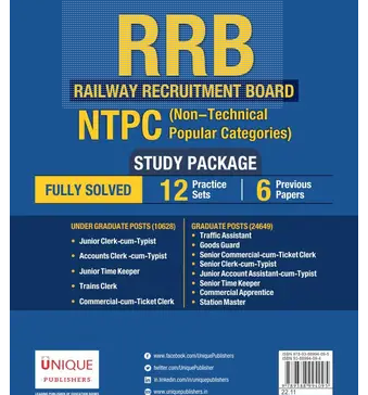 RRB NTPC Fully Solved Practice Sets Railway Exams Books PDF