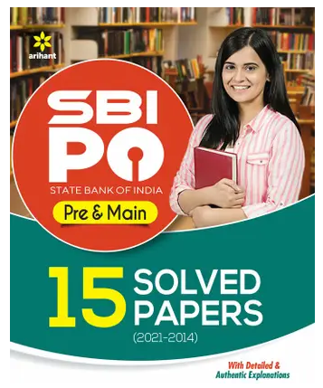 SBI PO Previous Years 15 Solved Papers 2025-2026 Exam Book PDF