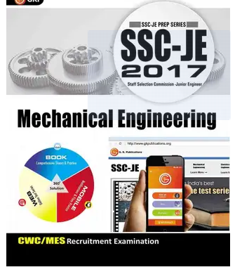 SSC – JE 2017 – Mechanical Engineering – CWC / MES Recruitment Examination 2017 Edition Books PDF