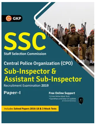 Ssc CPO 2019 Sub-Inspector & Assistant Sub-Inspector Paper Books PDF