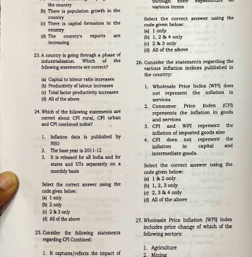 UPSC Economy MCQs 450 2025-26 questions pdf BY VIVEK SINGH