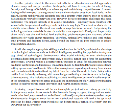 Economics Survey Complete Exam 2025-26 pdf