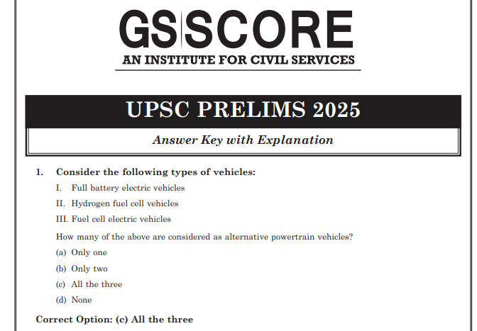 General Science UPSC PRELIMS 2025-26 pdf