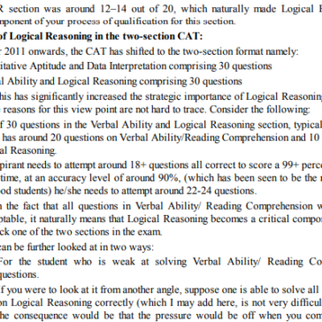 Logical Reasoning Exam 2025-26 pdf
