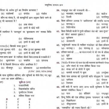 Rajasthan GK History in hindi pdf