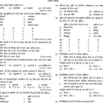 Rajasthan GK Modern history in hindi pdf