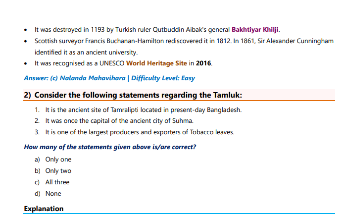 Test Series For UPSC CSE Prelims 2025-26 pdf